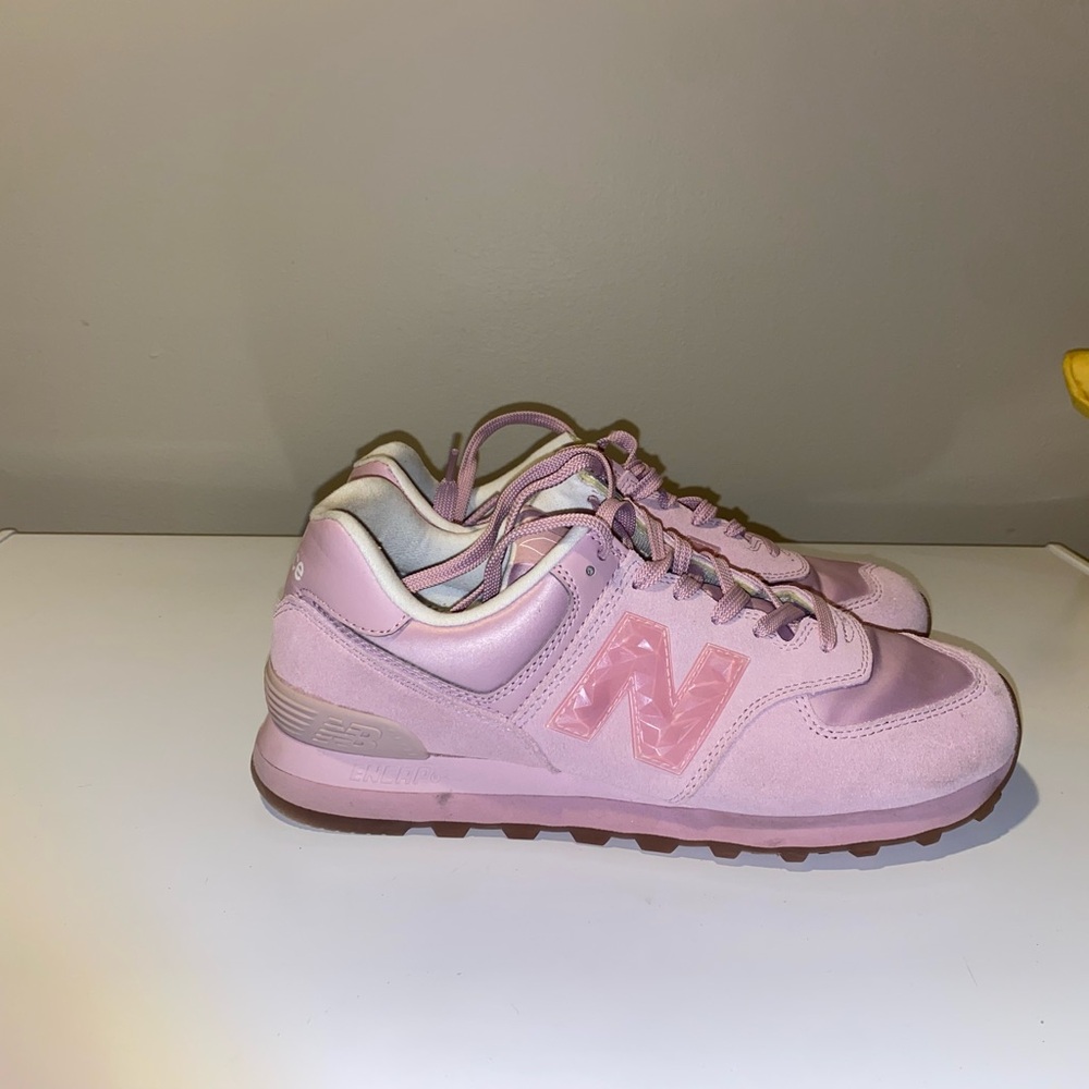 New Balance Light Pink Athletic Shoes